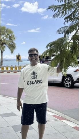 Arif Chowdhury during a memorable trip